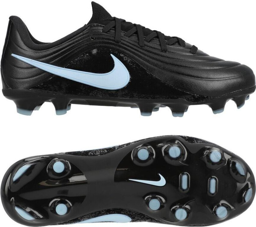 Tiempo Maestro Academy MG Shadow - Svart/Isblå Barn - Multi Ground (MG), størrelse 38