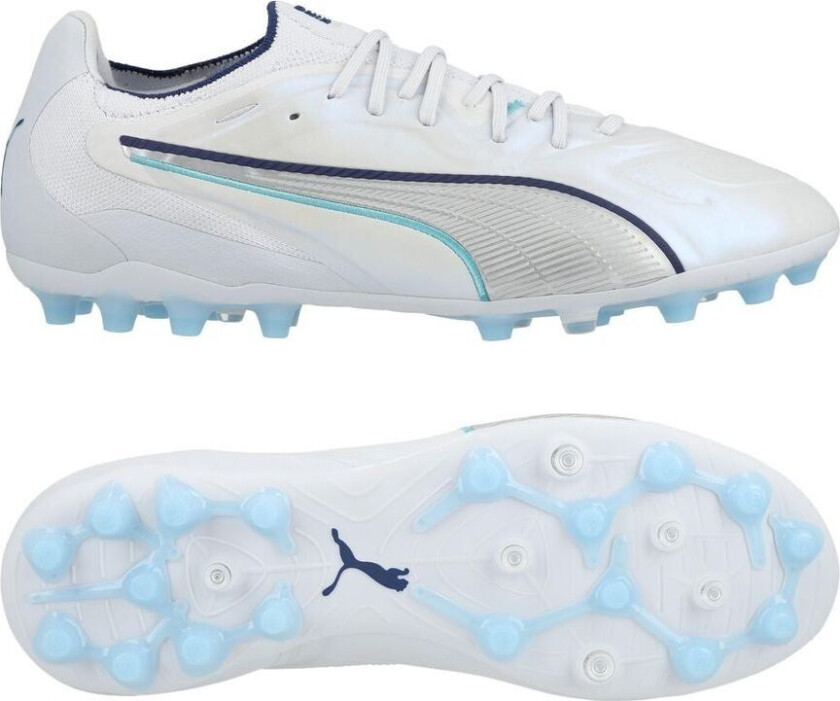 King 20 Ultimate Mg Dreamrush - Silver Mist/blue Jewel/vibrant Blue, størrelse 40½