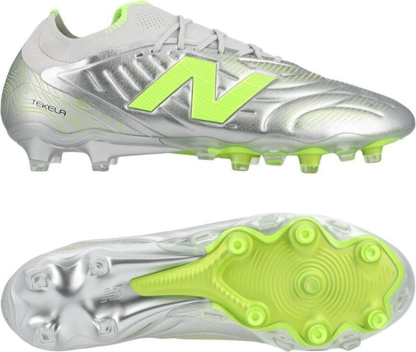 X R-GOL Tekela V5 Elite Low Cut FG 25th Anniversary - Sølv/Grønn LIMITED EDITION - Gress (FG), størrelse 42½