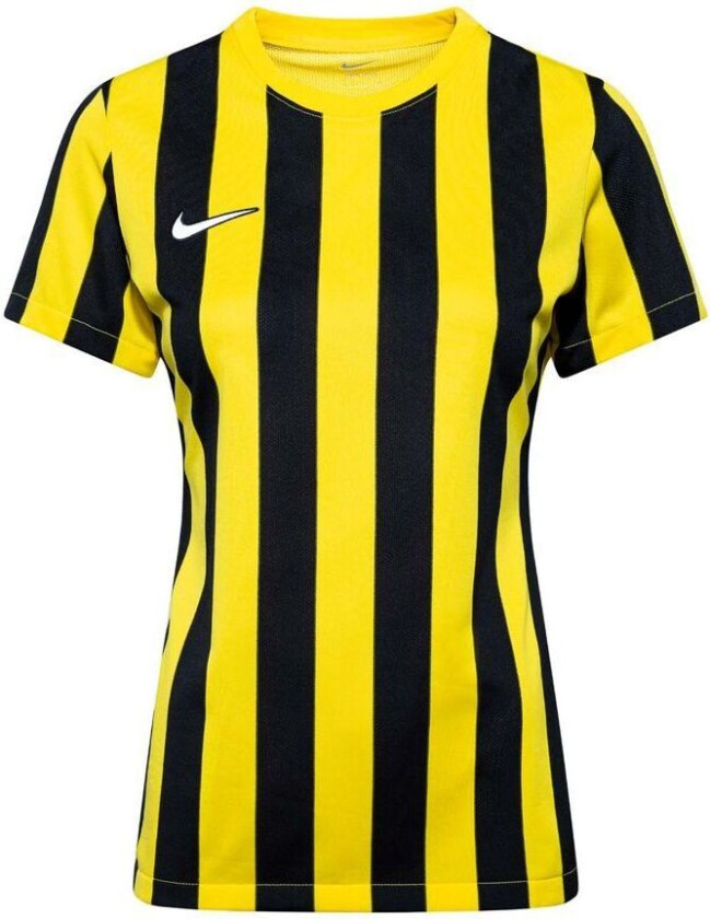 Spillerdrakt Dri-fit Striped Division Iv - Tour Yellow/svart/hvit Kvinner, størrelse Medium