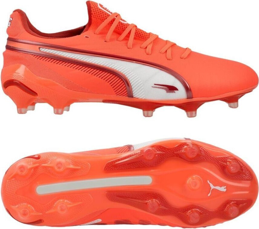 King Ultimate FG/AG Unlimited - rød/ White/Red Fire Kvinner, størrelse 38