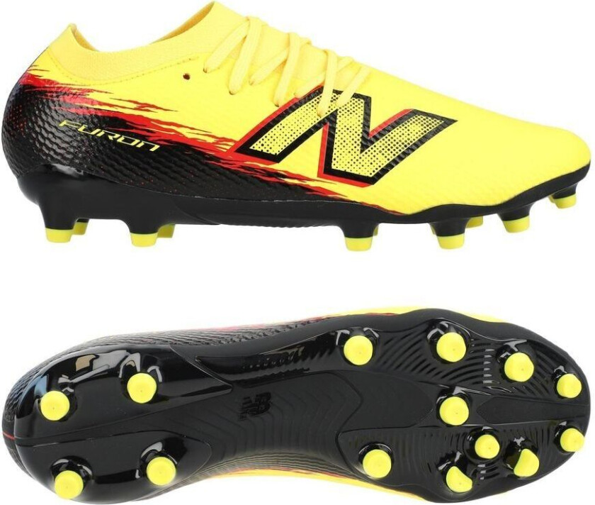 Furon V8 Team Mg Live Wire - Gul/svart Kvinner - Multi Ground (Mg), størrelse 39½