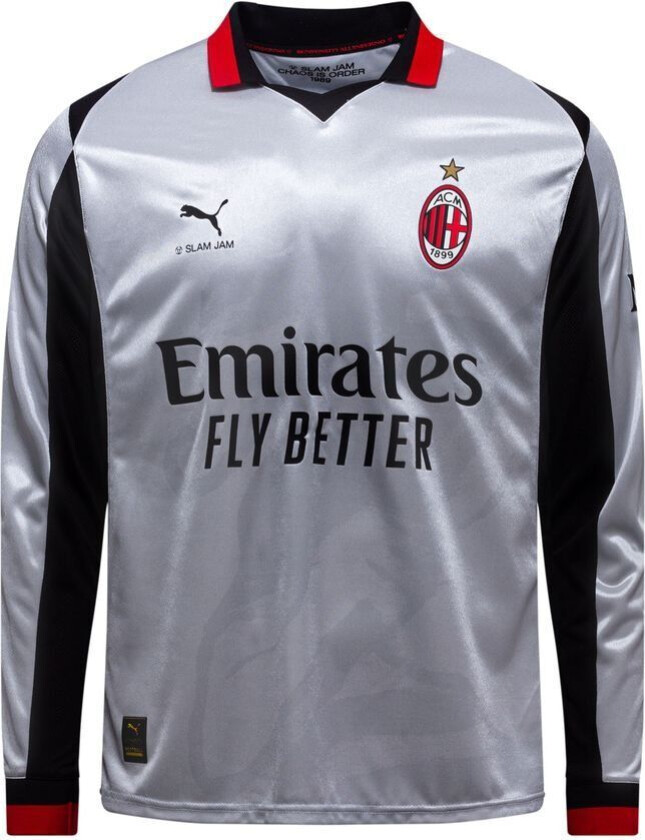 Milan X Slam Jam Spillerdrakt 2025/26 Langermet - PUMA, størrelse Large