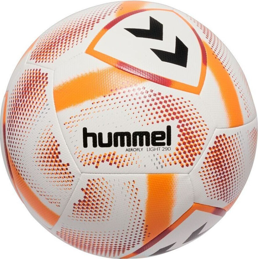 Greve Fodbold Medlemsbold Str. 4 - Hvit/oransje - Hummel, størrelse Ball SZ. 4
