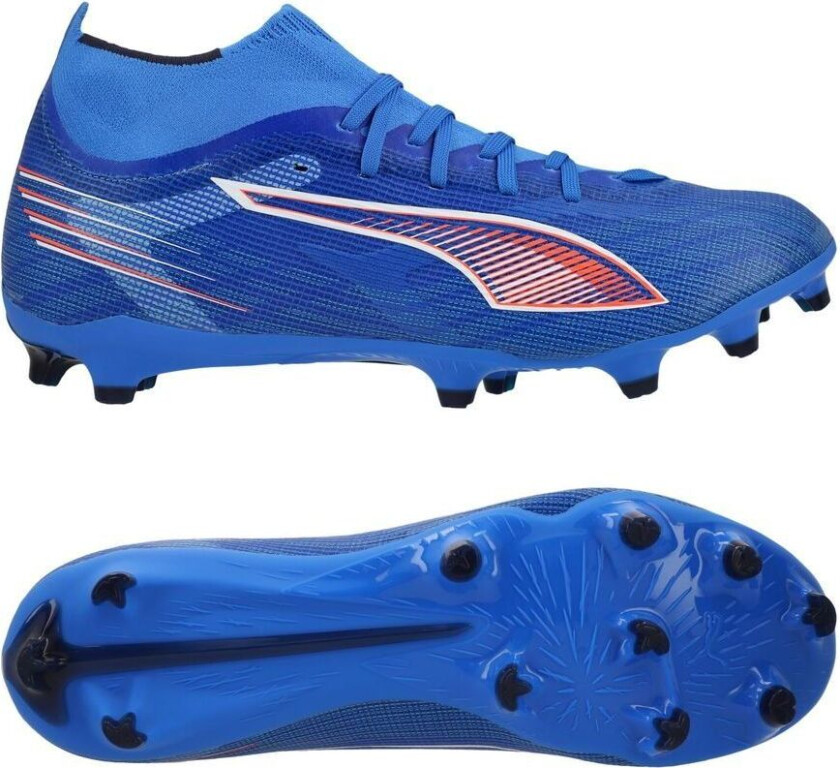 Ultra 6 Match + FG/AG Untamed - Ultra Blue/ White/ Svart, størrelse 43