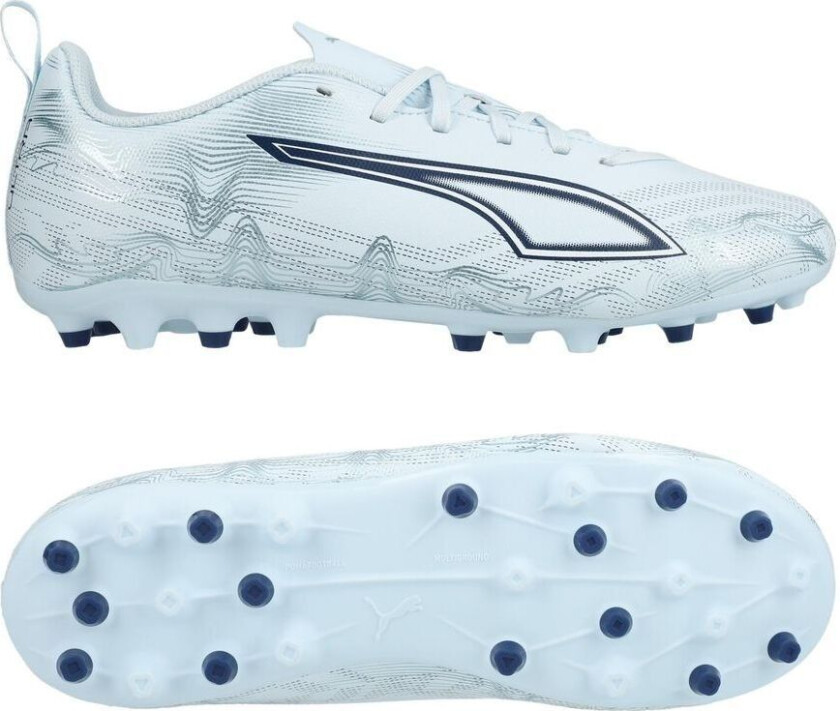 Ultra 6 Play MG Dreamrush - Isblå/ White/Blue Jewel - Multi Ground (MG), størrelse 30