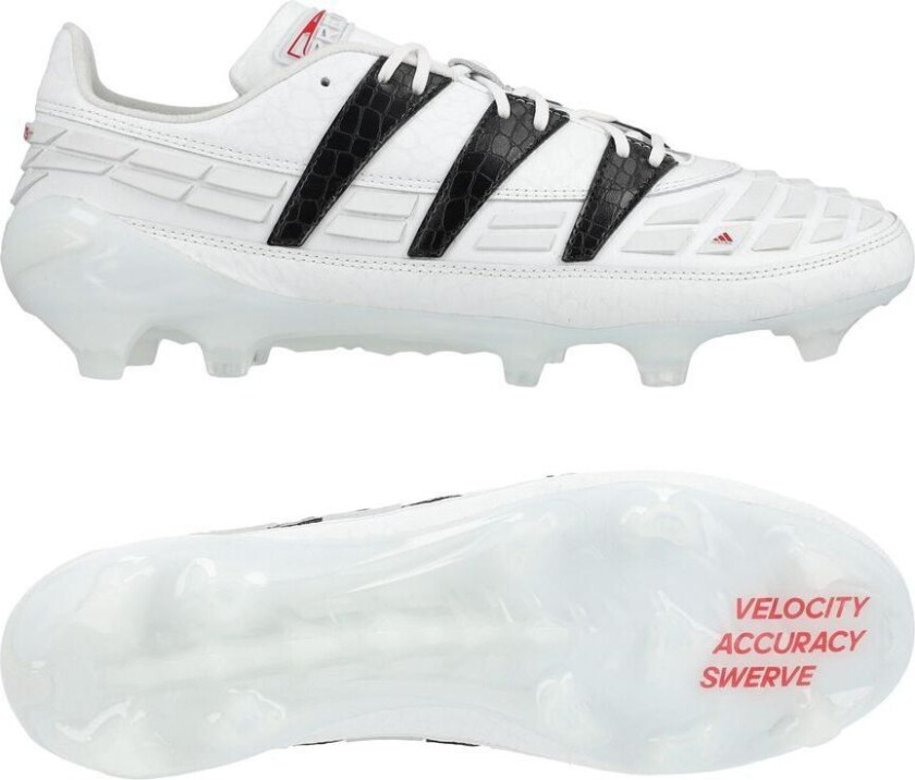 Predator 94 Reverse FG - Fottøy Hvit/Svart LIMITED EDITION - Gress (FG), størrelse 47⅓