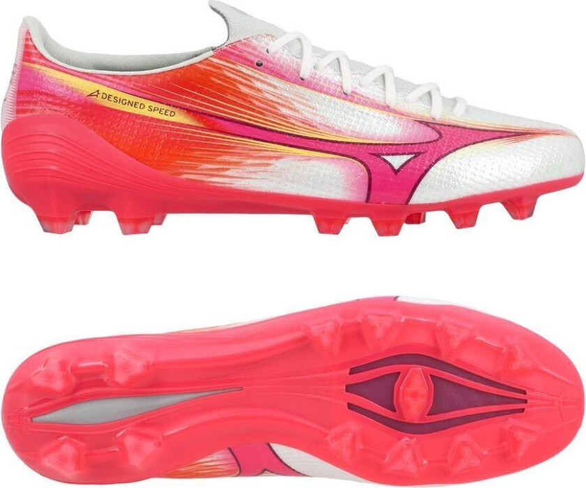 Alpha Iii Made In Japan Fg Blazing Flair - Hvit/rosa - Gress (Fg), størrelse 45