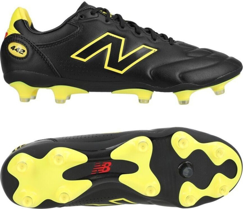 442 V3 Elite Fg Live Wire - Svart/gul - Gress (Fg), størrelse 42