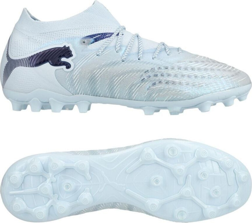 Future 9 Ultimate MG Dreamrush - Isblå/Blue Jewel - Multi Ground (MG), størrelse 42½