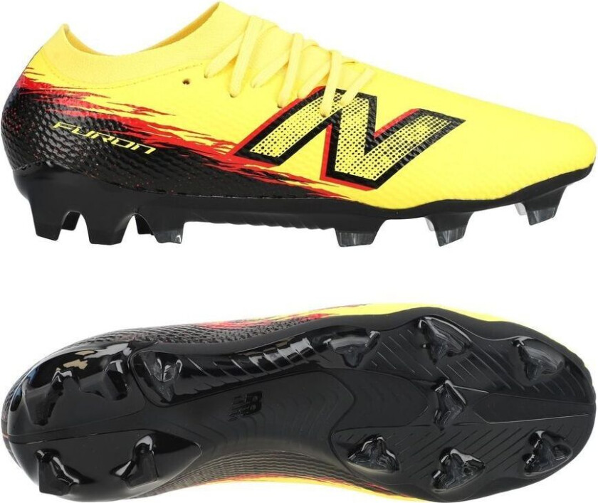 Furon V8 Team Fg Live Wire - Gul/svart - Gress (Fg), størrelse 45½