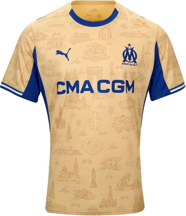 Marseille Fjerdredrakt 2025/26 - PUMA, størrelse Medium