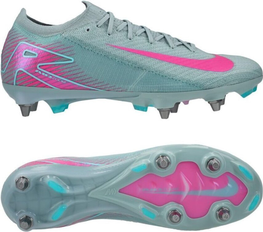 Air Zoom Mercurial Vapor 16 Elite Sg-pro Player Edition Prism - Ocean Cube/rosa - Vått Gress (Sg), størrelse 40