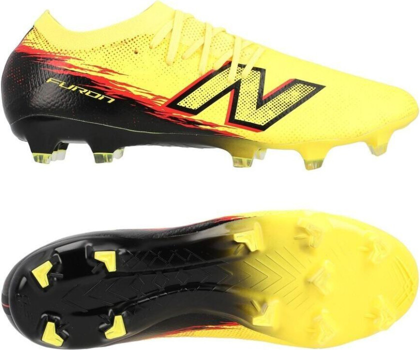 Furon V8 Pro Fg Live Wire - Gul/svart - Gress (Fg), størrelse 42