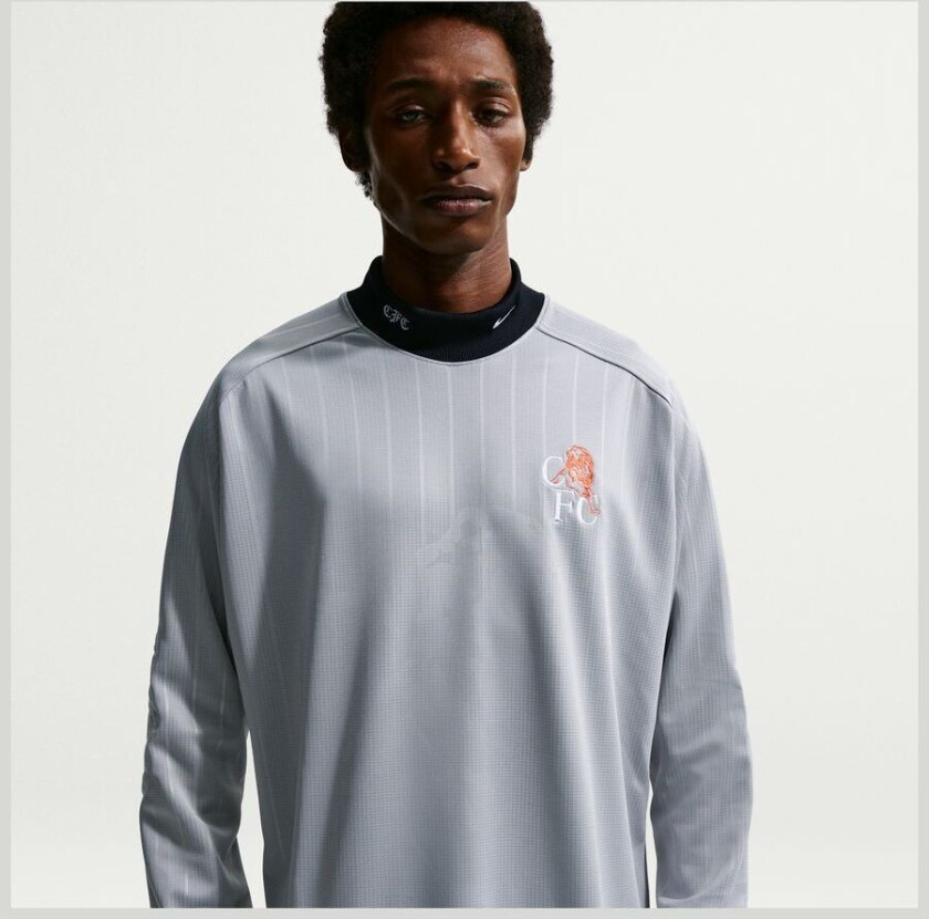 Chelsea Keeperdrakt Authentic - Grå/Oransje/Blå/Hvit - Nike, størrelse Small