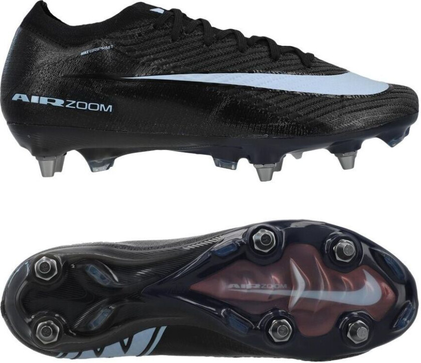 Air Zoom Mercurial Vapor 16 Elite SG-PRO Shadow - Svart/Isblå - Vått gress (SG), størrelse 41