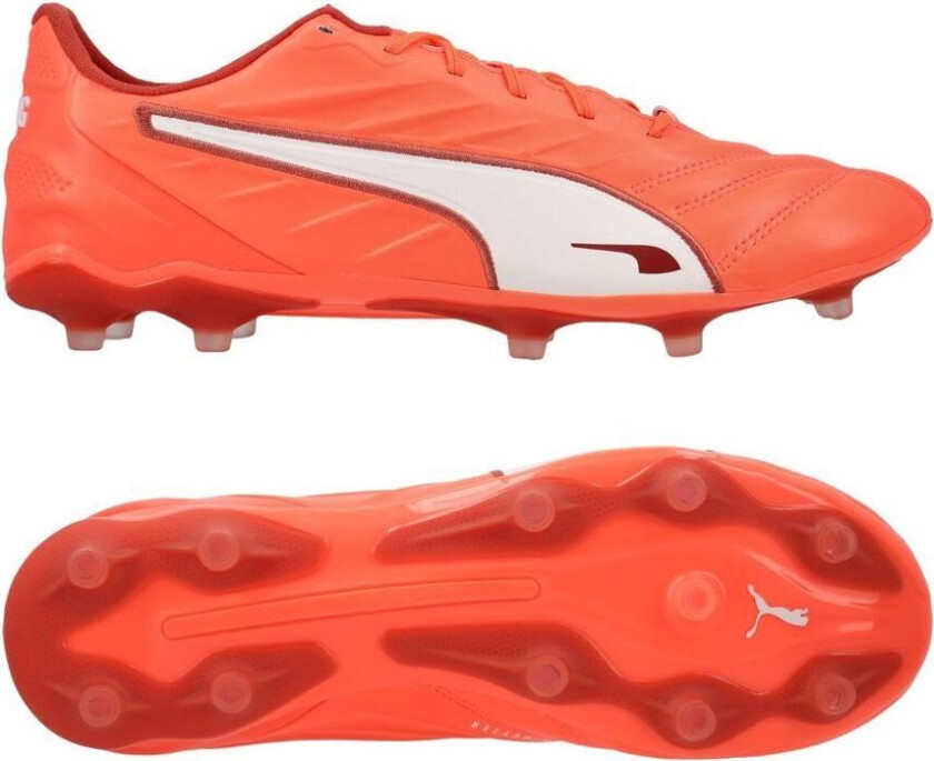 King Pro FG/AG Unlimited - rød/ White/Red Fire Kvinner, størrelse 38