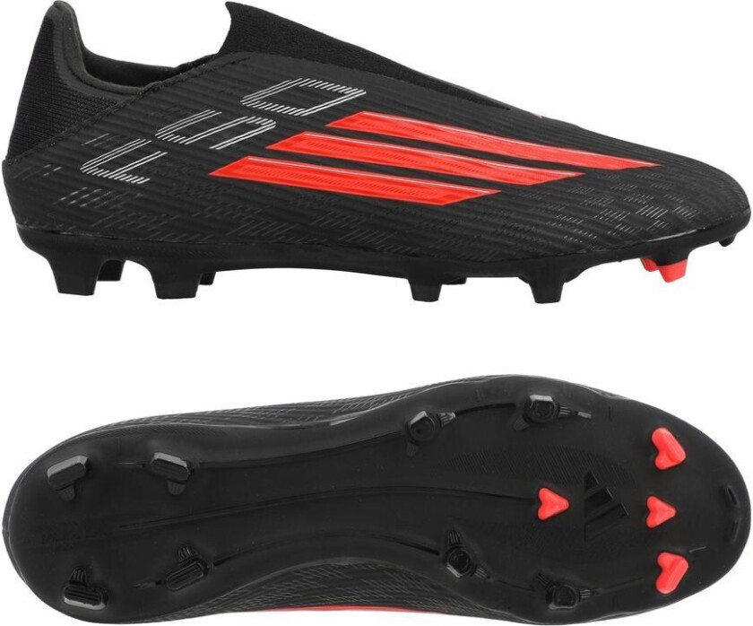 F50 League Laceless Fg/ag Immortal Dna - Svart/lucid Red, størrelse 38