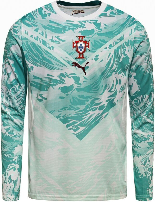 Portugal Bortedrakt World Cup 2026 Langermet - PUMA, størrelse Small
