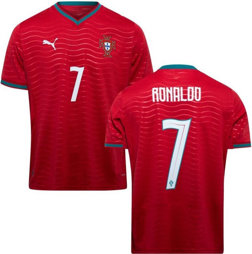 Portugal Hjemmedrakt World Cup 2026 Ronaldo 7 - PUMA, størrelse X-Small