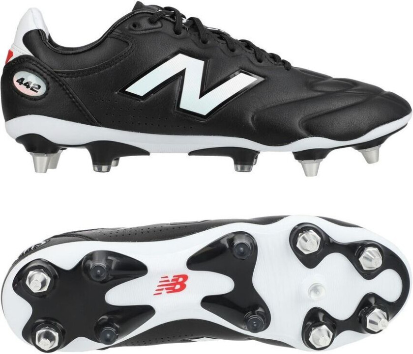 442 V3 Elite Sg Core - Svart/hvit - Vått Gress (Sg), størrelse 44