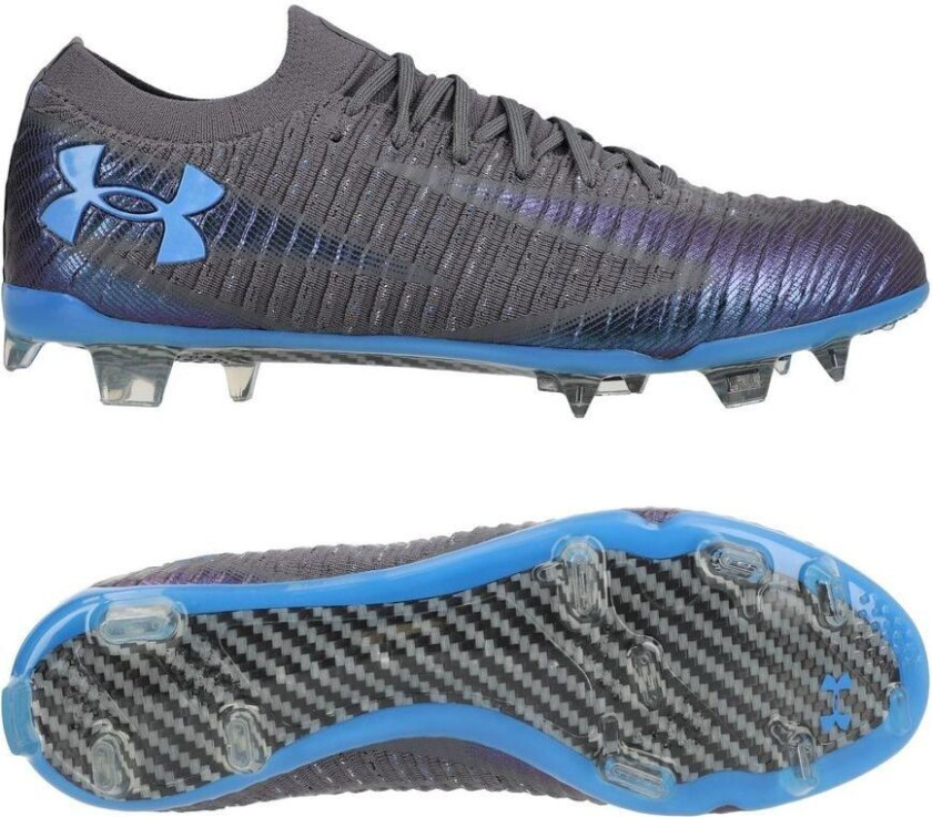 Shadow Elite 3.0 FG - Grå/Blue Atlantis - Gress (FG), størrelse 43