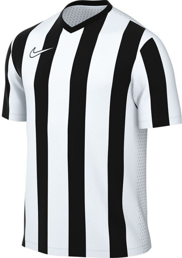 Spillerdrakt Dri-fit Striped Division V - Hvit/svart, størrelse X-Large