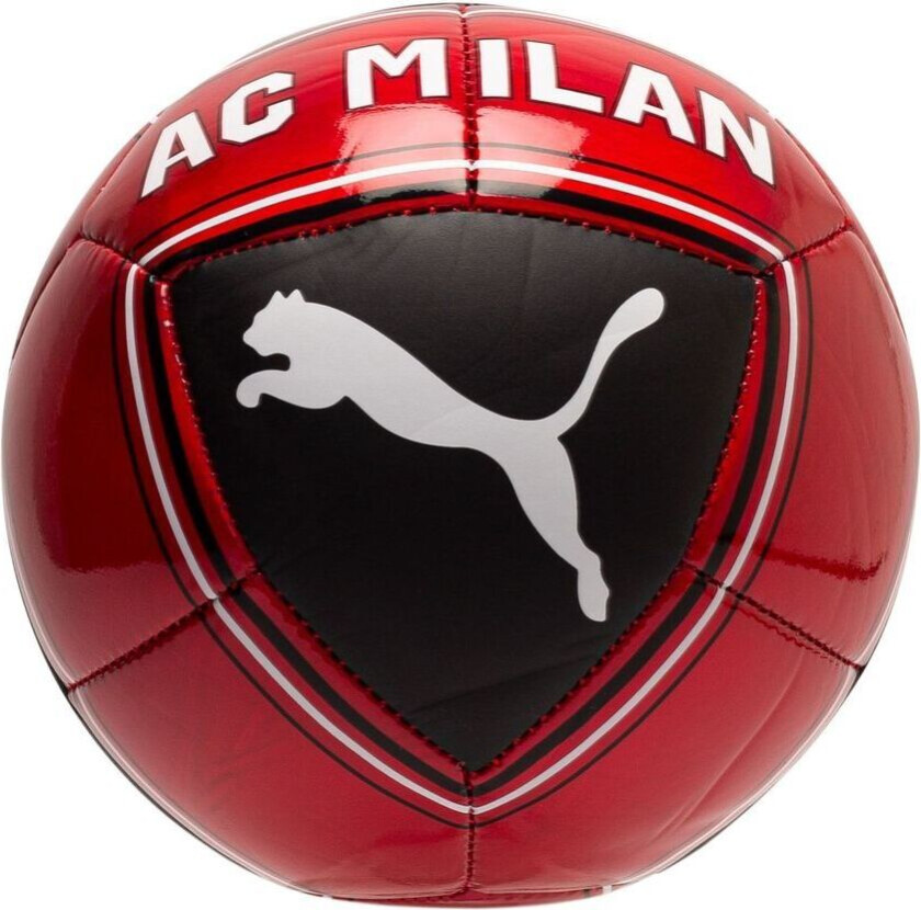 Milan Fotball Culture Mini - For all tid rød/PUMA Svart, størrelse Mini
