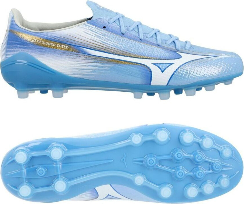 Alpha III Made in Japan AG Unity Sky - Pastellblå/Hvit - Kunstgress (AG), størrelse 43