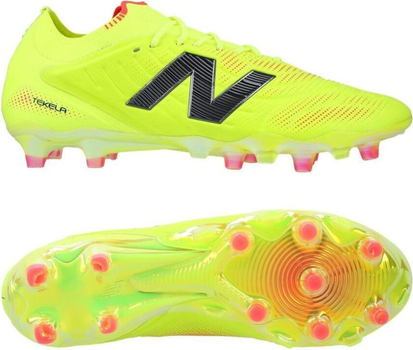 Tekela V5 Elite Low Cut Fg First Edition - Hi-lite/svart/rosa Limited Edition - Gress (Fg), størrelse 44½