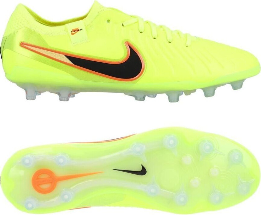 Tiempo Legend 10 Elite Ag-pro Max Voltage - Volt/svart - Kunstgress (Ag), størrelse 40½