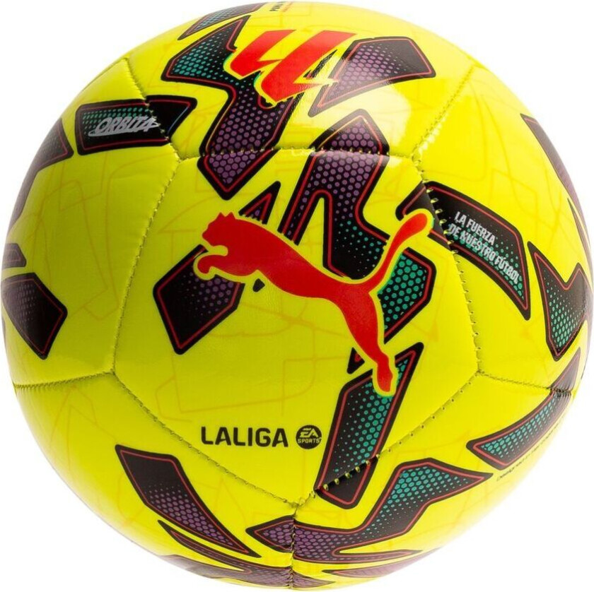 Bilde av Fotball La Liga 1 Orbita Mini - Gul/multicolor, størrelse Mini