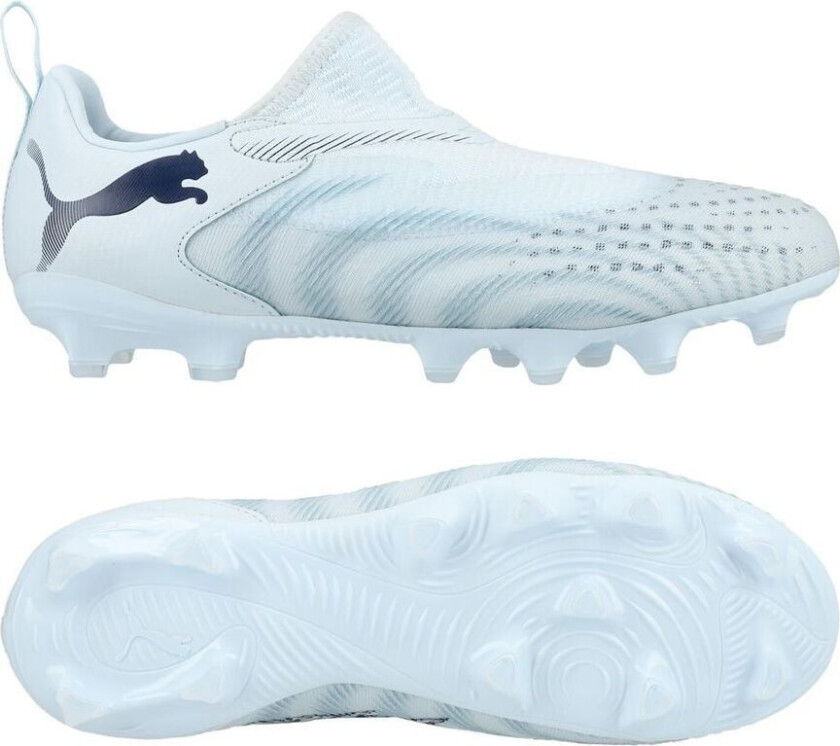 Future 9 Match Laceless FG/AG Dreamrush - Isblå/Blue Jewel Barn, størrelse 38½