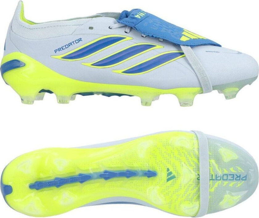 Predator Elite Fold-over Tongue Fg Ice Cold Precision - Crystal Sky/ray Blue/gul - Gress (Fg), størrelse 48