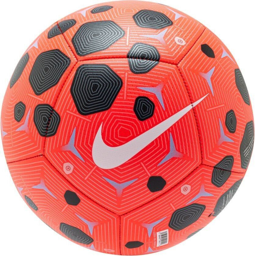 Fotball Pitch Scary Good - Rød/Svart/Hvit, størrelse Ball SZ. 5