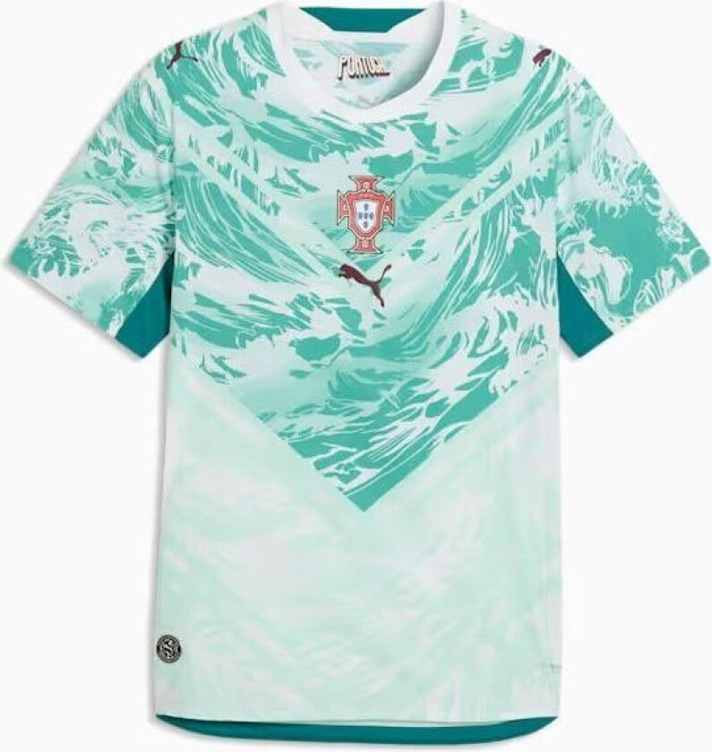 Portugal Bortedrakt World Cup 2026 Authentic - PUMA, størrelse Medium