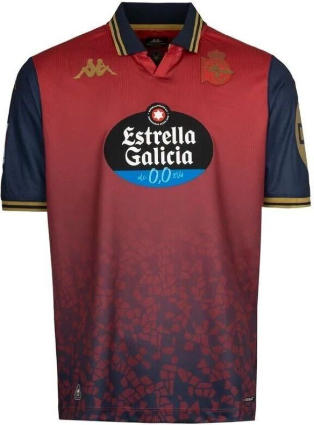 Deportivo De La Coruña Bortedrakt 2025/26 - Kappa, størrelse Large