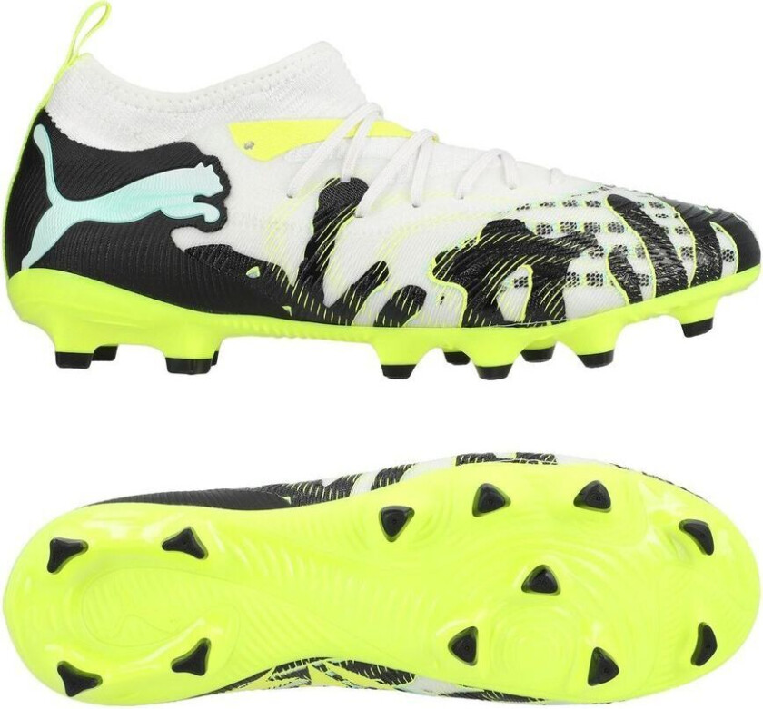 Future 9 Match Fg/ag Creativity - Gul/mint/ White/ Svart Barn, størrelse 38½