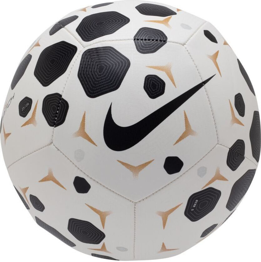 Fotball Pitch - Hvit/svart, størrelse Ball SZ. 3