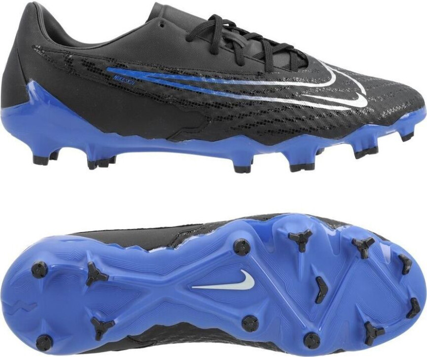 Phantom Gx Academy Mg Shadow - Svart/chrome/hyper Royal - Multi Ground (Mg), størrelse 43