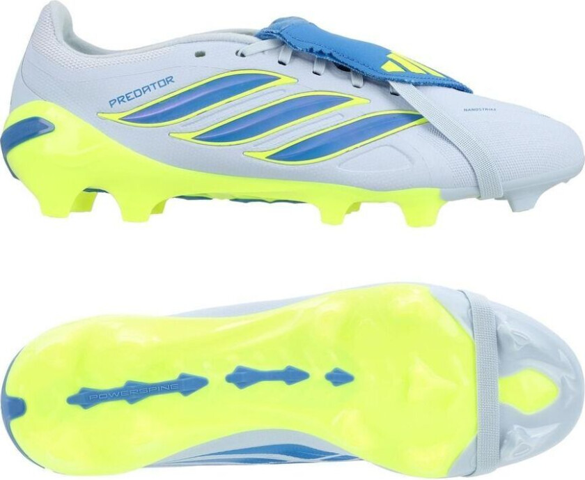 Predator League Fold-over Tongue Fg Ice Cold Precision - Crystal Sky/ray Blue/gul - Gress (Fg), størrelse 38⅔