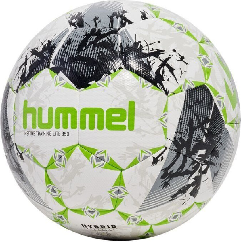 Fotball Inspire Training Lite 350 FB - Grå/Hvit/Gul, størrelse Ball SZ. 4