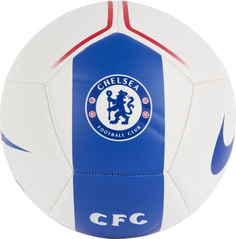 Chelsea Fotball Pitch - Hvit/Blå/Rød - Nike, størrelse Ball SZ. 5