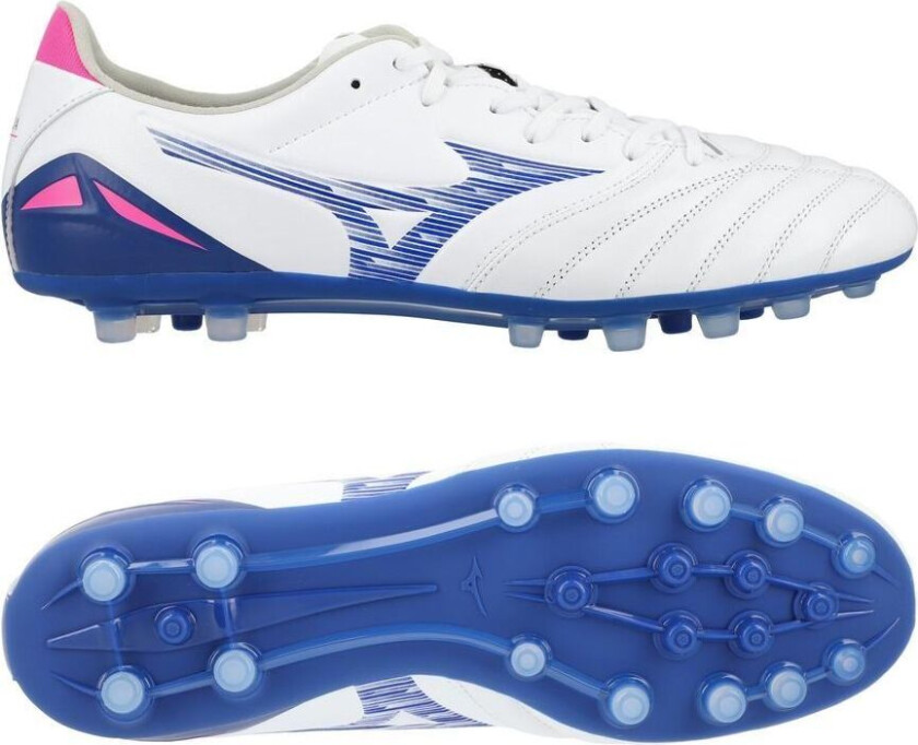 Morelia Neo Iv Pro Ag Urban Electric - Hvit/turkis/rosa - Kunstgress (Ag), størrelse 44