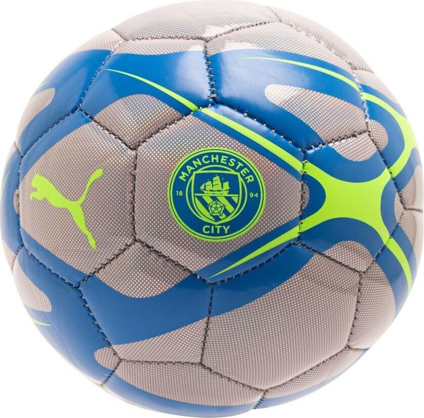 Bilde av Manchester City Fotball Culture Mini - Hyperlink Blå/Grønn - PUMA, størrelse Mini