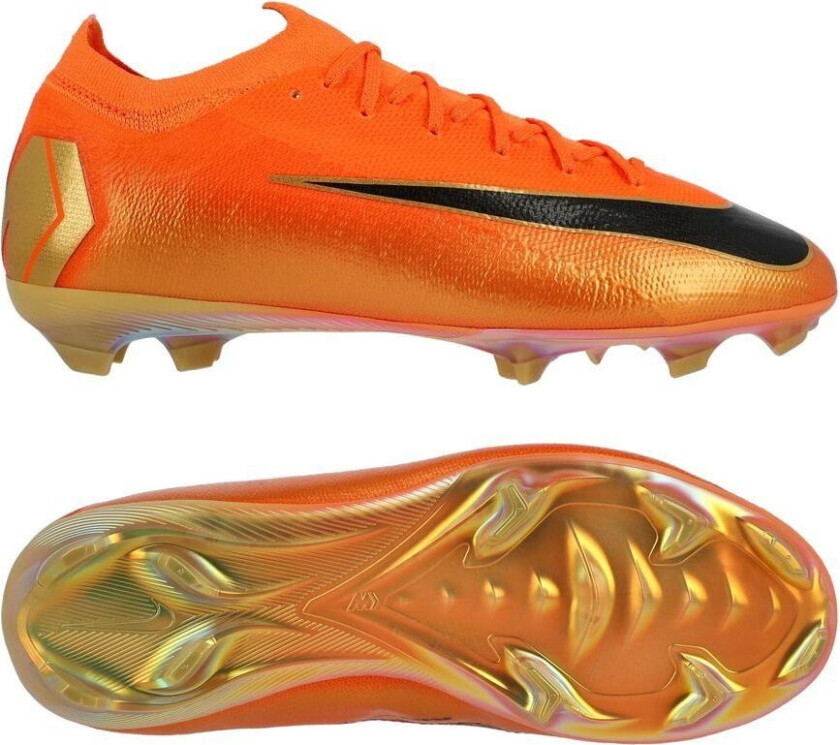 Air Zoom Mercurial Vapor 16 Pro FG Déjà Vu - Oransje/Gull Barn LIMITED EDITION - Gress (FG), størrelse 33½