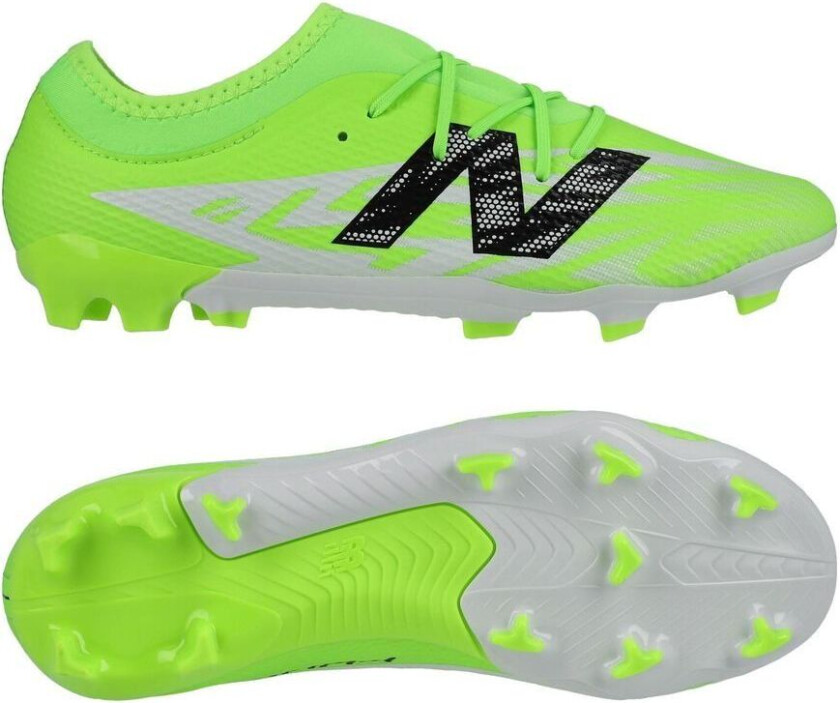 Furon V8 Team FG Lime Light - Pixel Grønn/Svart Barn - Gress (FG), størrelse 38