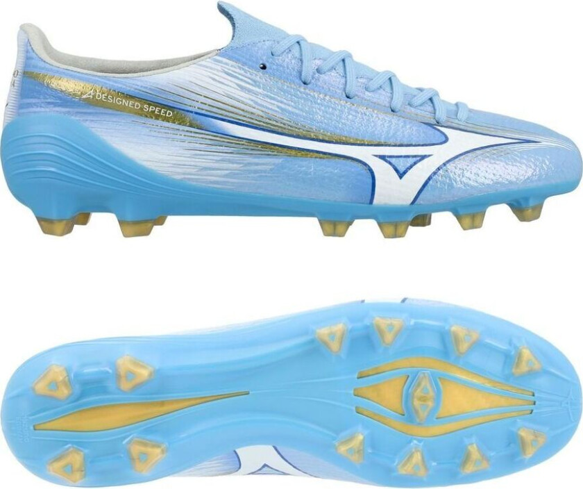 Alpha III Elite FG Unity Sky - Pastellblå/Hvit - Gress (FG), størrelse 42½