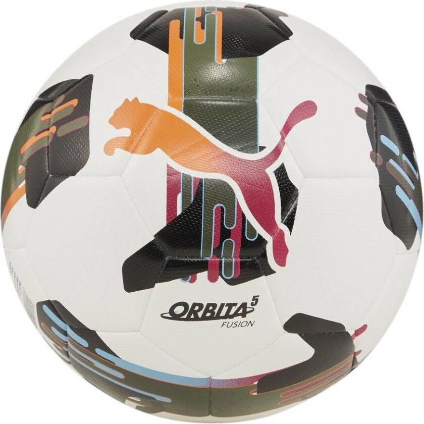 Fotball Orbita 5 Fusion - Hvit/multicolor, størrelse Ball SZ. 3