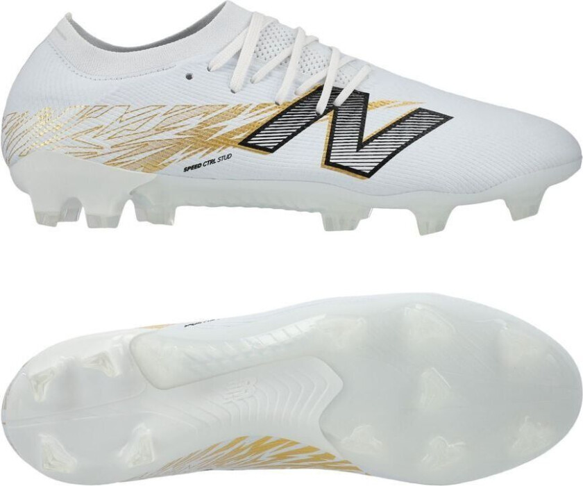 Furon V8 Elite Fg 10 Year - Hvit/gull - Gress (Fg), størrelse 40